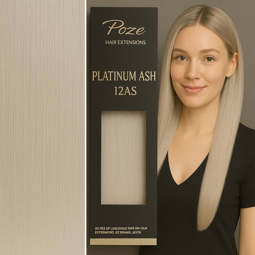 Keratin / Nail Hair Standard - 12AS Platinum Ash
