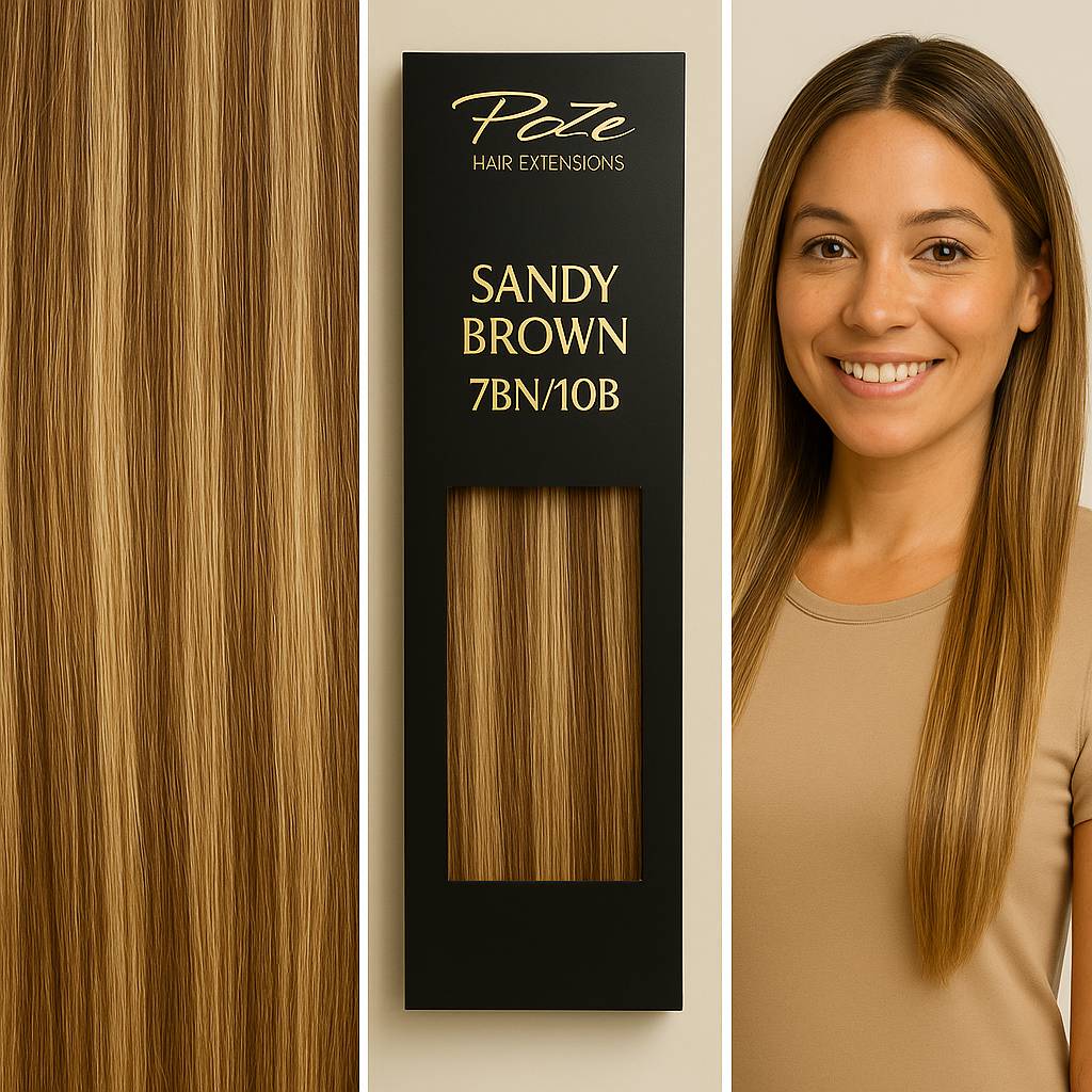 Clip & Go Premium - 7BN/10B Sandy Brown Balayage
