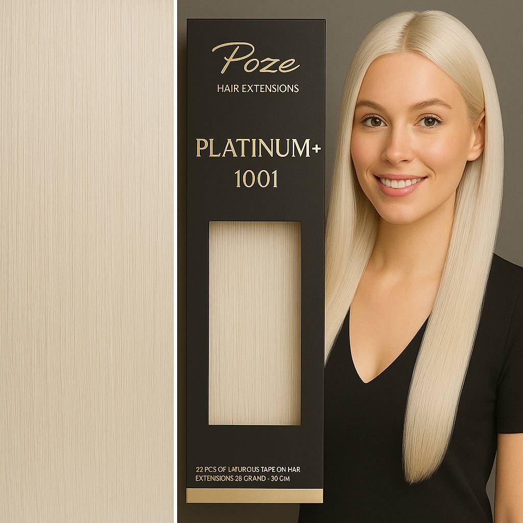 Tape On Löshår Premium - 1001 Platinum+