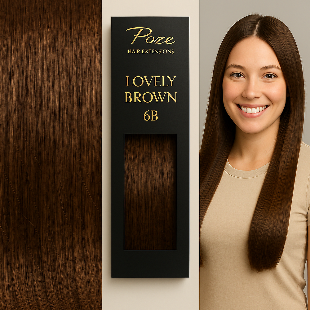 Micro Ring Extensions Standard - 6B Lovely Brown