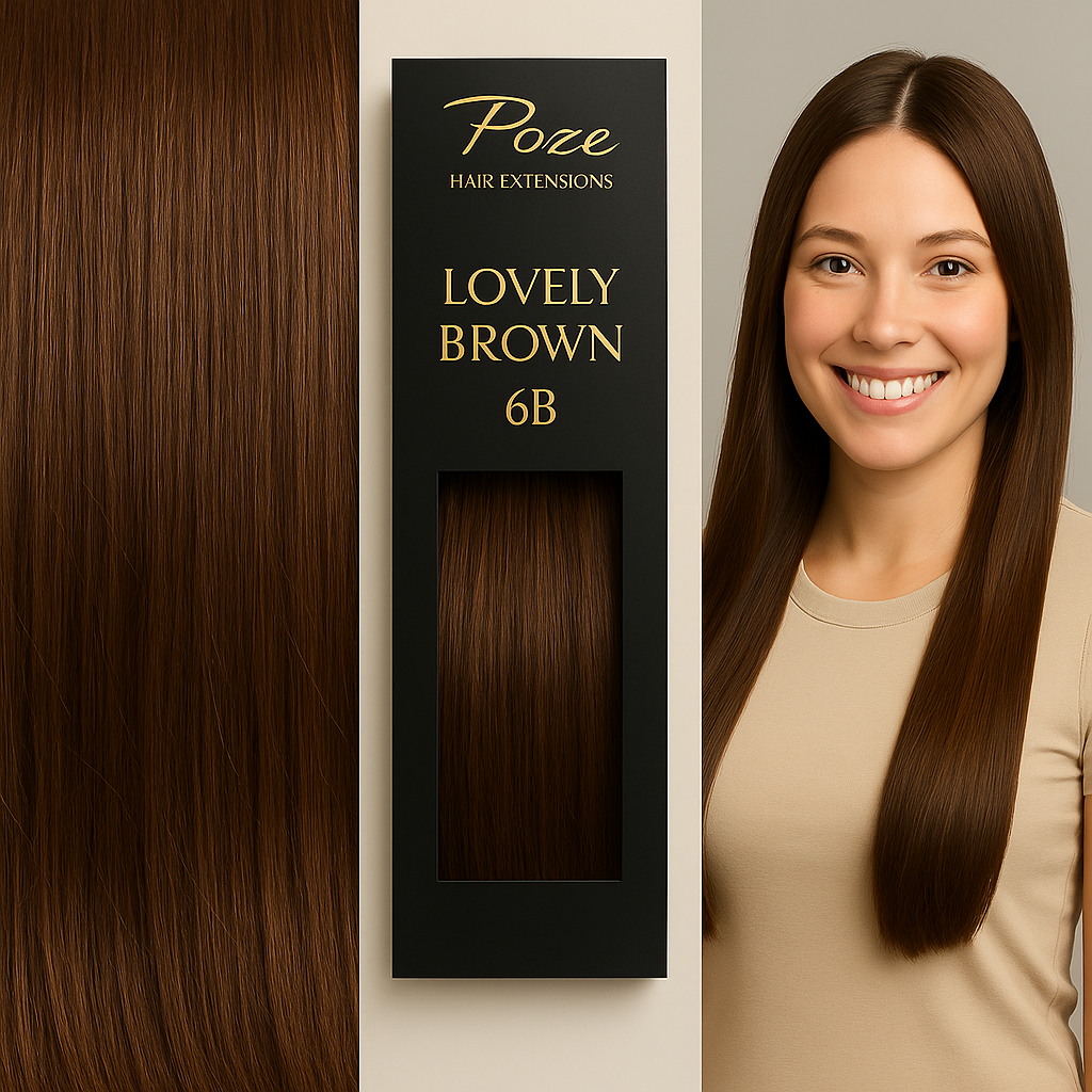 Micro Ring Extensions Standard - 6B Lovely Brown